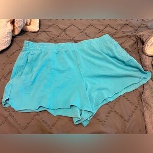 Aerie Aqua Sleep Shorts